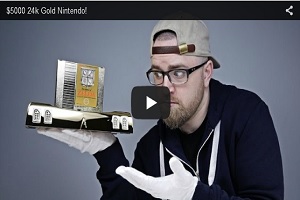 24k Gold Nintendo