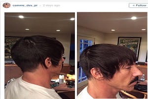 New Hairstyle for Anthony Kiedis