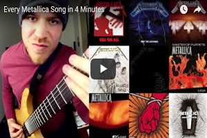 Every Metallica Song in 4  Minutes