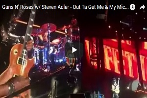 Steven Adler joins GNR on Stage