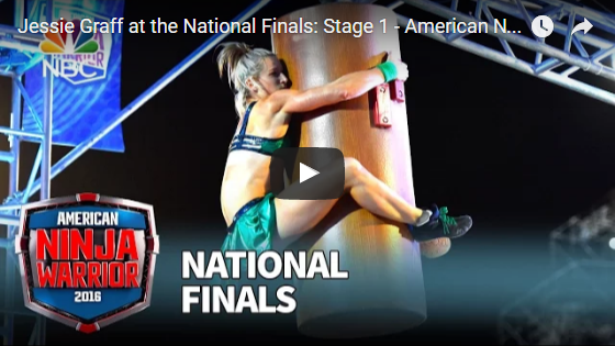 First Woman Conquers Stage 1 of “American Ninja Warrior” Finals