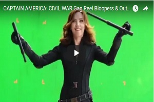 Captain America Bloopers