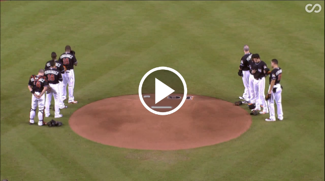 The Marlins Pay Tribute to Jose Fernandez