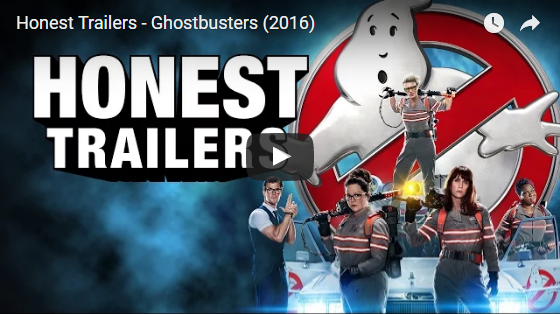 Ghostbusters “Honest Trailer” is, well, Brutally Honest