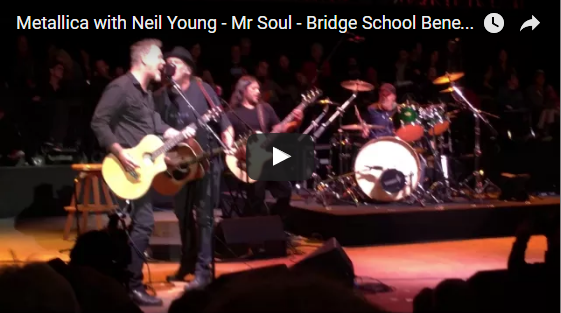 Metallica Performs with Neil Young